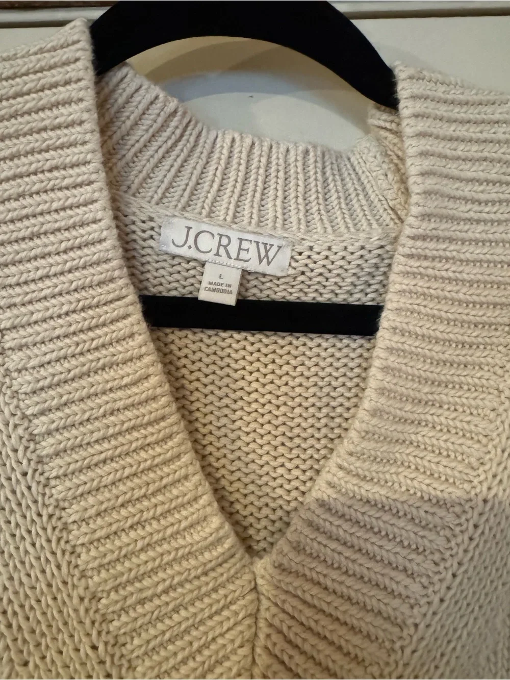 J. Crew softly textured